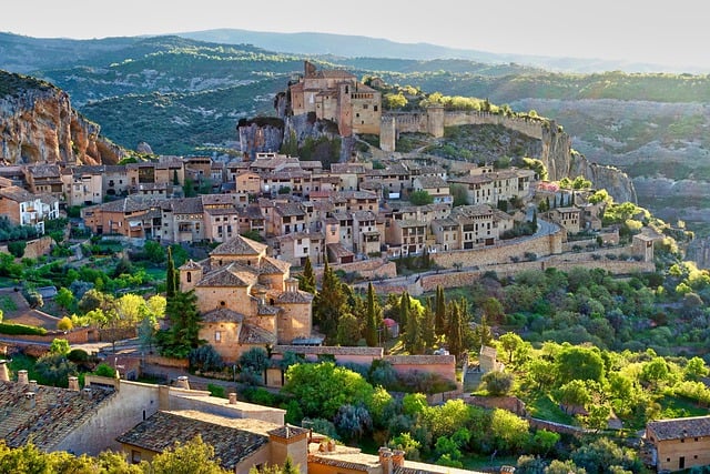 Free download village hilltop town free picture to be edited with GIMP free online image editor