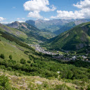 Village in the green valley  screen for extension Chrome web store in OffiDocs Chromium