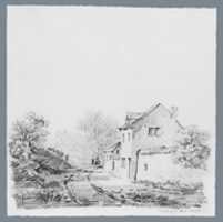 Free download Village Landscape (from McGuire Scrapbook) free photo or picture to be edited with GIMP online image editor