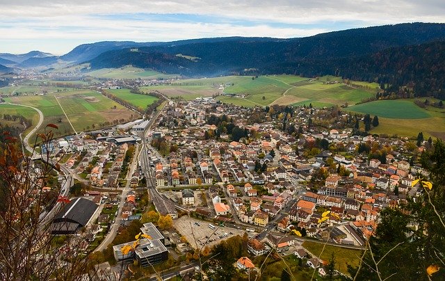 Free download Village Landscape Valley -  free photo or picture to be edited with GIMP online image editor