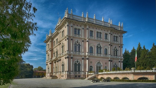 Free download Villa Ponti Varese Lombardy -  free photo or picture to be edited with GIMP online image editor