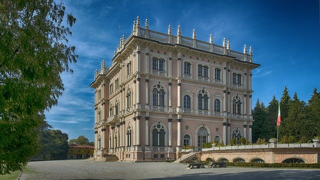 Descărcare gratuită Villa Ponti Varese Lombardia - fotografie sau imagine gratuită pentru a fi editată cu editorul de imagini online GIMP