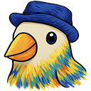 Vincent van Birb  screen for extension Chrome web store in OffiDocs Chromium