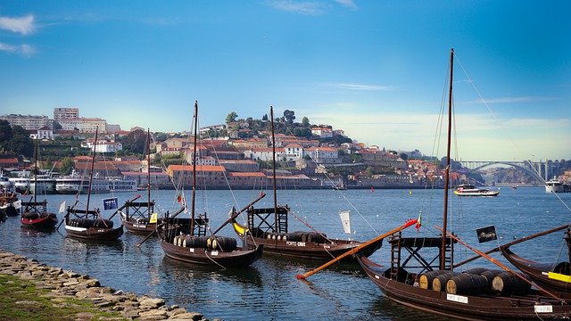 Descarga gratuita Vinho Do Porto Barcos Rio Douro - foto o imagen gratuita para editar con el editor de imágenes en línea GIMP