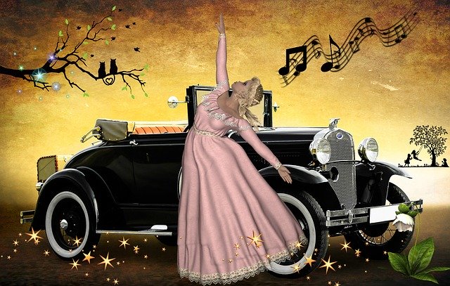Free download Vintage Charming Female -  free illustration to be edited with GIMP free online image editor