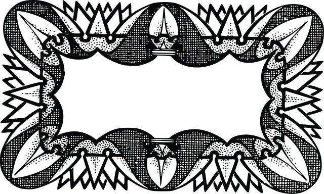 Free download Vintage Decor Border -  free illustration to be edited with GIMP free online image editor