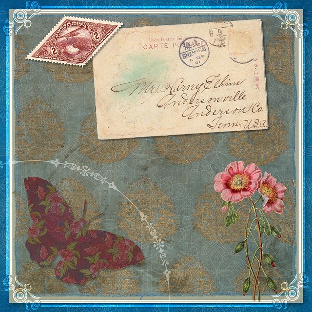 Free download Vintage Stamping Scrapbook -  free illustration to be edited with GIMP free online image editor