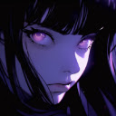 Violet Eyes in the Midnight Live Wallpaper  screen for extension Chrome web store in OffiDocs Chromium