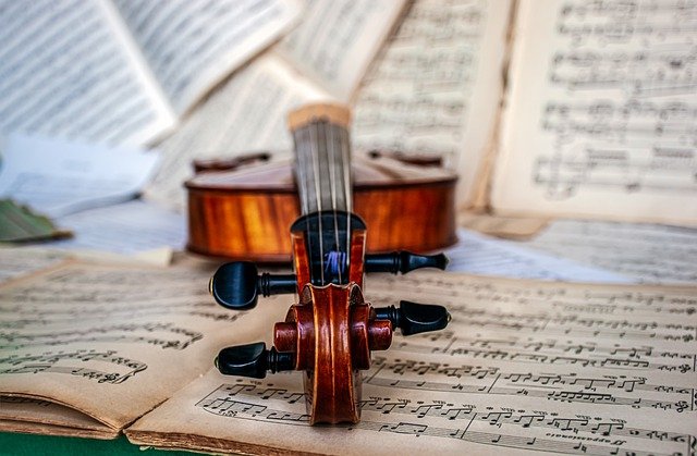 Free download violin music sheet music free picture to be edited with GIMP free online image editor