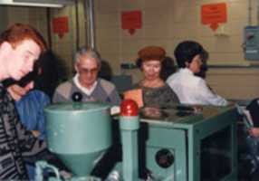 Free download Visiteurs lors de lExpogep 1989 free photo or picture to be edited with GIMP online image editor