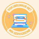 Viskubrunnur  screen for extension Chrome web store in OffiDocs Chromium