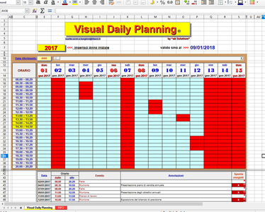 Bezpłatne pobieranie szablonu Visual Daily Planning DOC, XLS lub PPT do edycji za pomocą LibreOffice online lub OpenOffice Desktop online