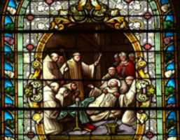 Free download Vitral Familia de San Bernardo de Claraval free photo or picture to be edited with GIMP online image editor