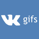 VK Gifs  screen for extension Chrome web store in OffiDocs Chromium
