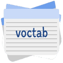 Voctab  screen for extension Chrome web store in OffiDocs Chromium