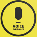 Voice Typing for ChatGPT  screen for extension Chrome web store in OffiDocs Chromium