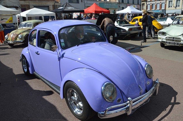 Free download Volkswagen Ladybug Car -  free photo or picture to be edited with GIMP online image editor