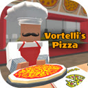Vortellis Pizza Game Can you become the best pizzeria in town?  screen for extension Chrome web store in OffiDocs Chromium