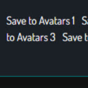 VRChat Avatar Script  screen for extension Chrome web store in OffiDocs Chromium