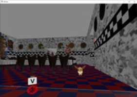 Free download VR Chat Eevee in FNAF Pizzaria free photo or picture to be edited with GIMP online image editor