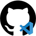 Vs Code github  screen for extension Chrome web store in OffiDocs Chromium