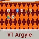 VT Argyle Chrome Theme  screen for extension Chrome web store in OffiDocs Chromium