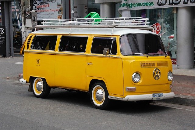 Free download vw bulli t1 t2 yellow volkswagen free picture to be edited with GIMP free online image editor