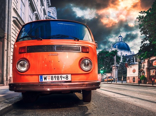 Скачать бесплатно Vw Bus Classic Volkswagen - бесплатно фото или картинку для редактирования с помощью онлайн-редактора GIMP