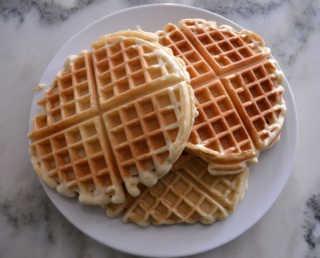 Download gratuito Waffles Food Delicious - foto o immagine gratuita da modificare con l'editor di immagini online di GIMP