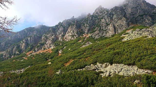 Gratis download Walkway Tatry Mountain - gratis foto of afbeelding om te bewerken met GIMP online afbeeldingseditor