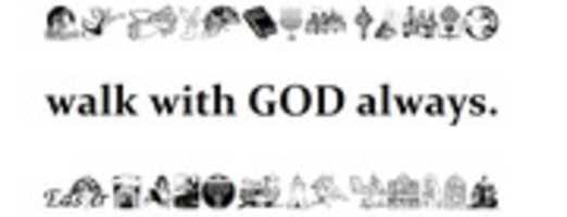 دانلود رایگان WALK WITH GOD عکس یا تصویر رایگان برای ویرایش با ویرایشگر تصویر آنلاین GIMP
