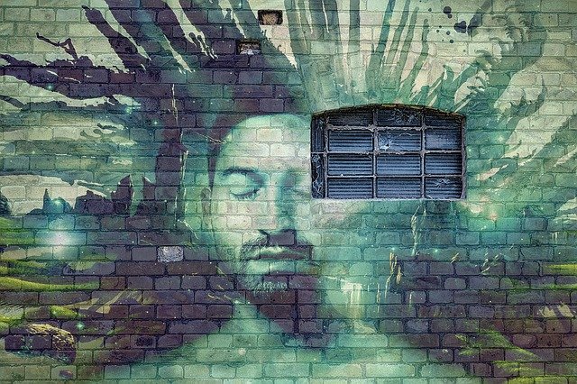 Free download wall brick grafitti window free picture to be edited with GIMP free online image editor