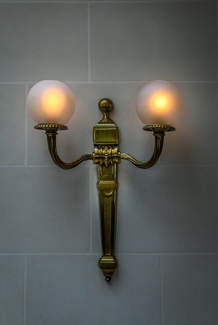 Free download Wall Lamp Style Brass -  free free photo or picture to be edited with GIMP online image editor