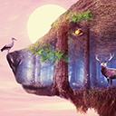 Wallpaper Fantasy Animal | Mystical Wildlife  screen for extension Chrome web store in OffiDocs Chromium