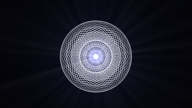 Free download Wallpaper Glowing Shape -  free illustration to be edited with GIMP free online image editor