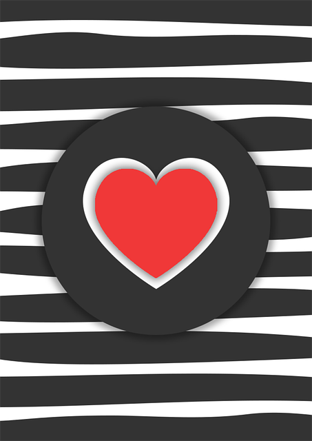 Descarga gratuita Wallpaper Heart Red ilustración gratuita para editar con el editor de imágenes en línea GIMP