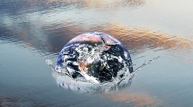 Free download Wallpaper Water Earth -  free illustration to be edited with GIMP free online image editor