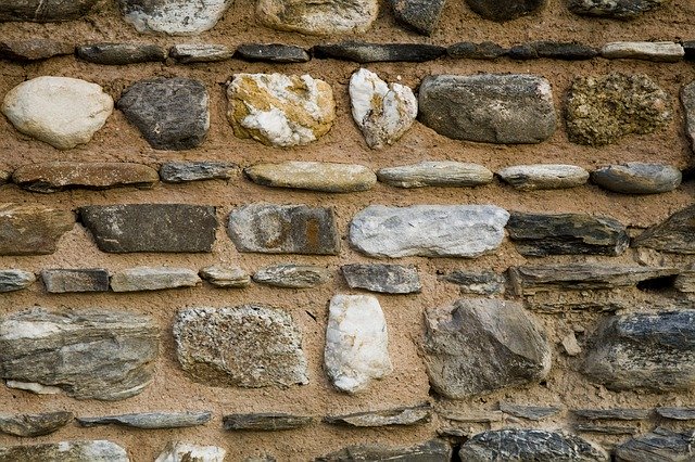 Bezpłatne pobieranie szablonu Wall Stone Texture do edycji za pomocą internetowego edytora obrazów GIMP