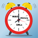 WAO History URL  screen for extension Chrome web store in OffiDocs Chromium