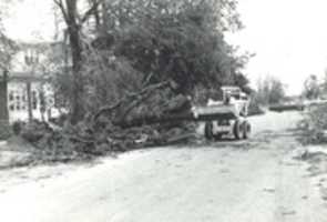 Free download Wapella Tornado Damage: Clearing Street free photo or picture to be edited with GIMP online image editor