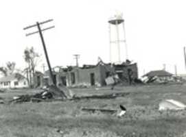 Free download Wapella Tornado Damage Delaney Lumber Warehouse and ICRR Shop Bldg free photo or picture to be edited with GIMP online image editor