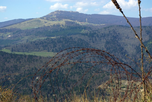 Free download war barbed landscape alsace free picture to be edited with GIMP free online image editor