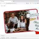 Warm Christmas Wishes  screen for extension Chrome web store in OffiDocs Chromium