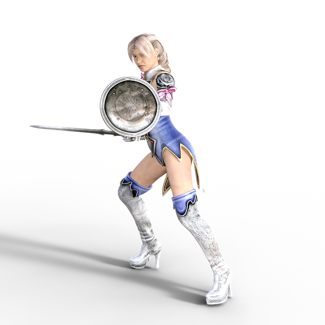 Free download Warrior Fighter Sword -  free illustration to be edited with GIMP free online image editor