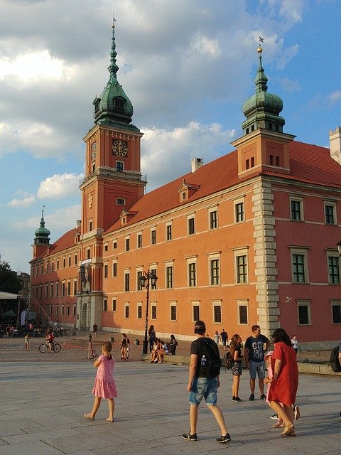 Free download Warsaw Poland Castle -  free photo or picture to be edited with GIMP online image editor