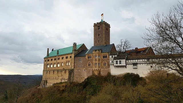 Free picture Wartburg Castle Thuringia Germany -  to be edited by GIMP free image editor by OffiDocs