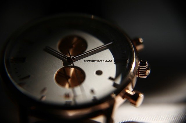 Unduh gratis Watch Armani Jewelry - foto atau gambar gratis untuk diedit dengan editor gambar online GIMP