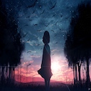 Watching Sunset Theme  screen for extension Chrome web store in OffiDocs Chromium