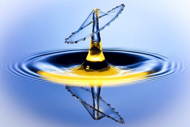 Free download waterdrop droplet reflection water free picture to be edited with GIMP free online image editor