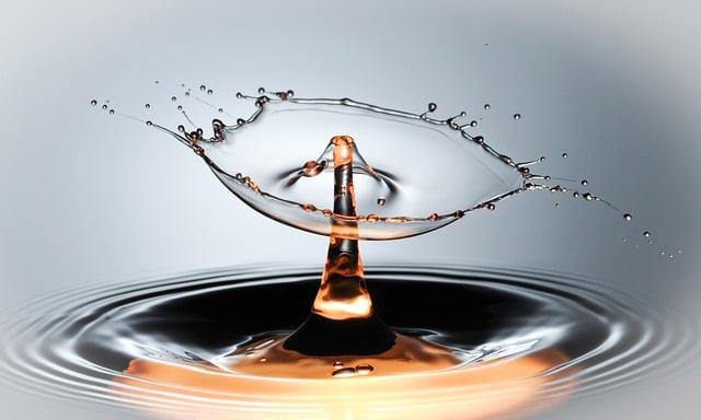 Free download water drop impact droplet artwork free picture to be edited with GIMP free online image editor